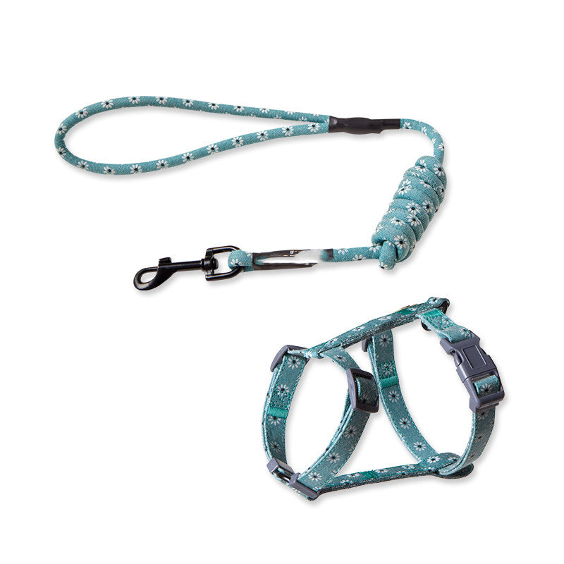 Fashion Pet Anti Escape Leash Harness Set