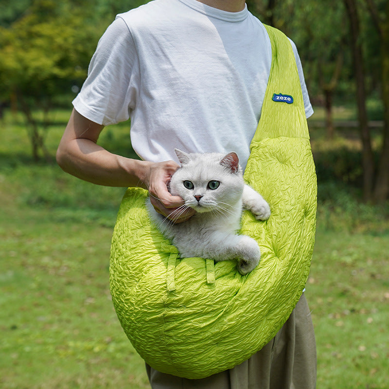 Portable Pet Shoulder Carrier Bag Warm Travel Pouch
