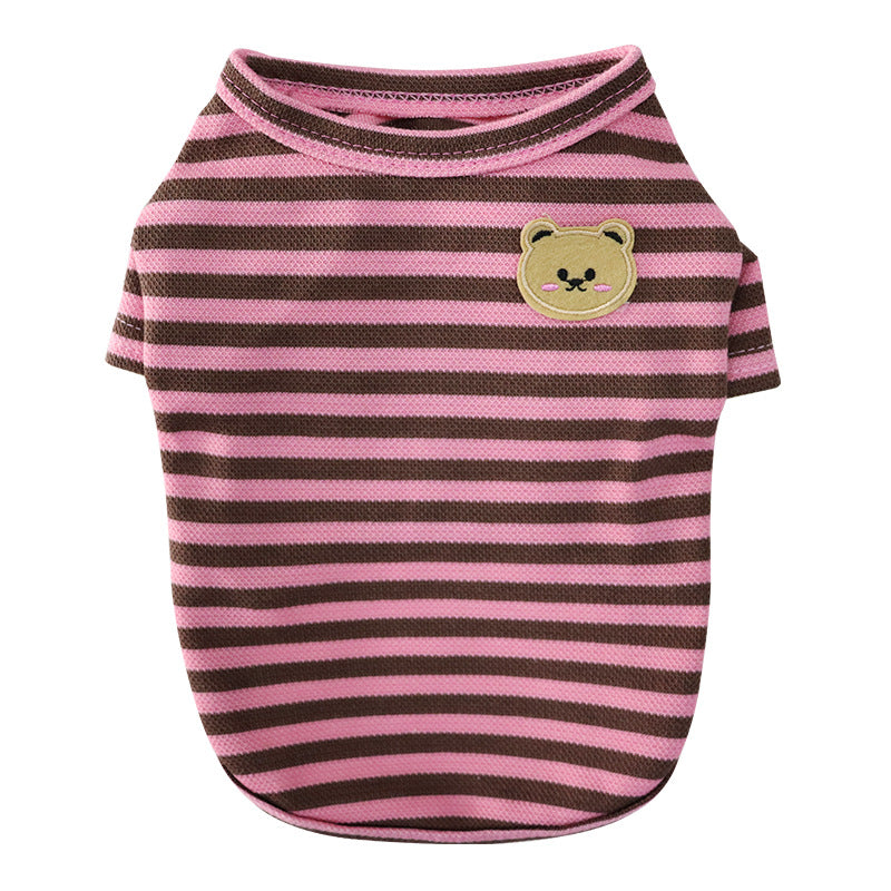 Breathable Summer Pet T Shirt Apparel