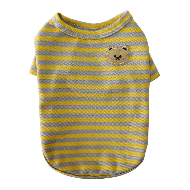 Breathable Summer Pet T Shirt Apparel