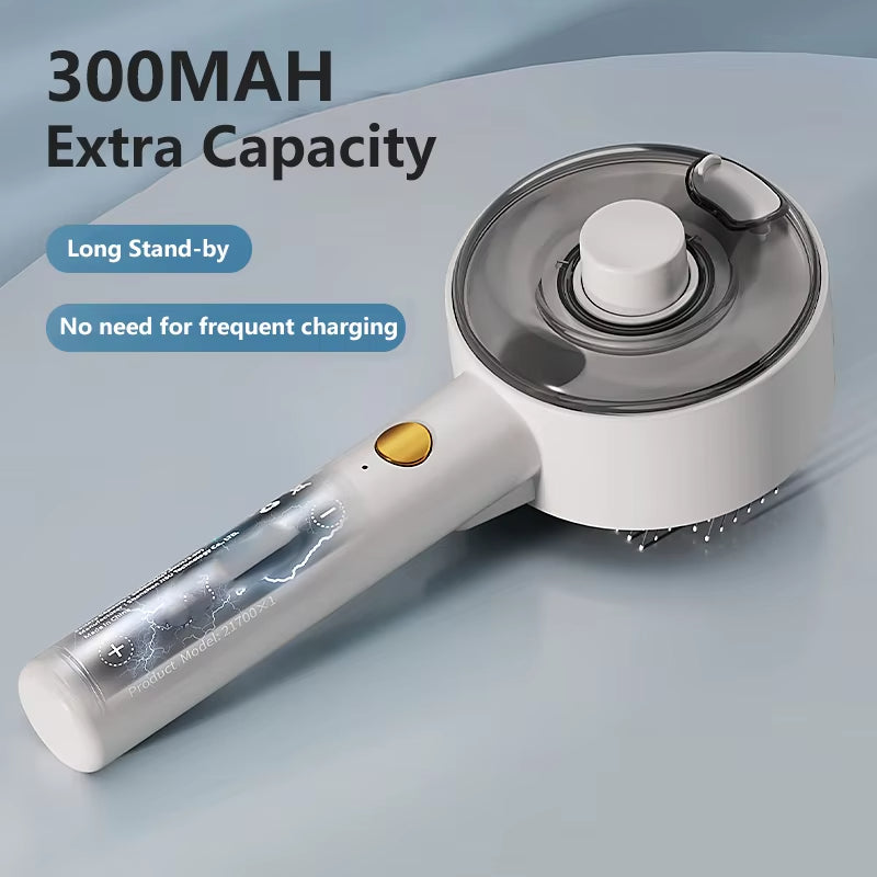 3 In 1 Pet Steam Grooming Massage Brush With Sprayer