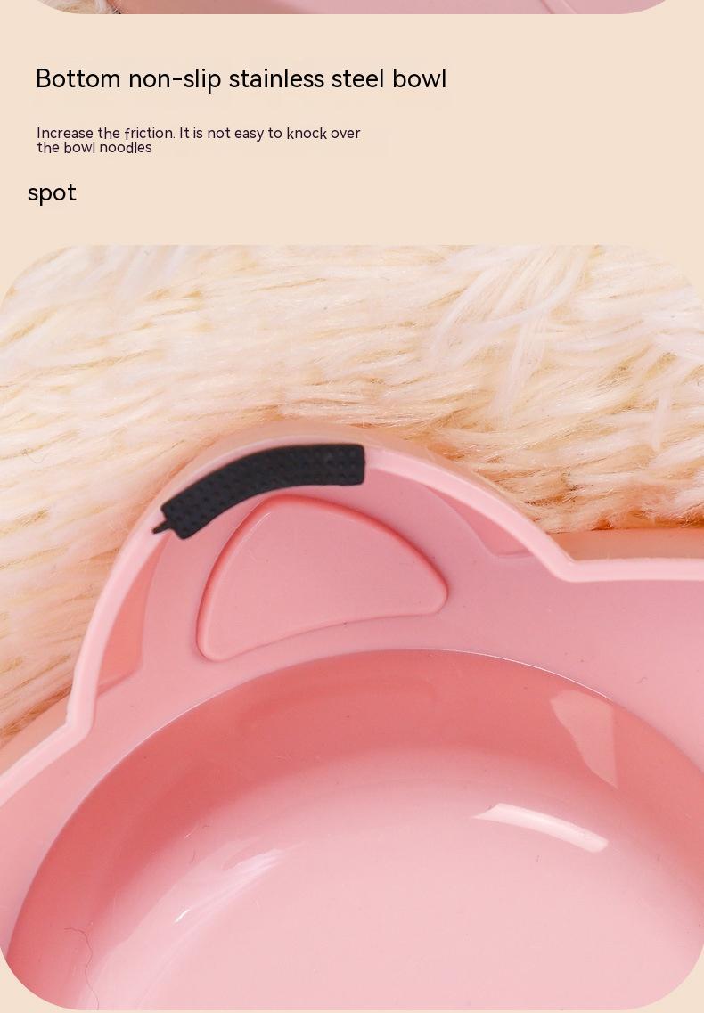 Pet Food And Water Ceramic Feeding Bowl Basin