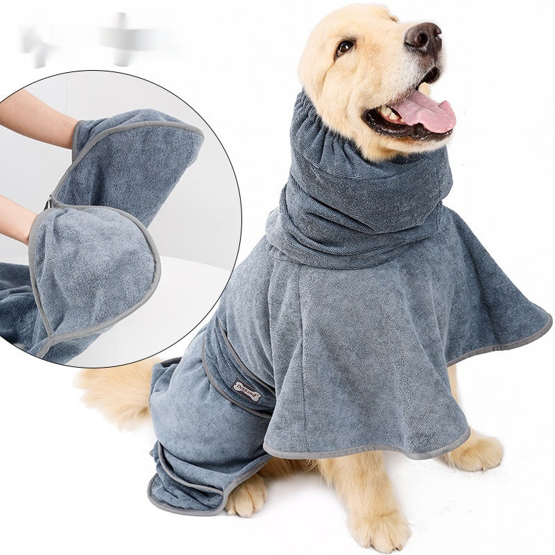 Super Absorbent Quick Dry Pet Bath Cotton Towel